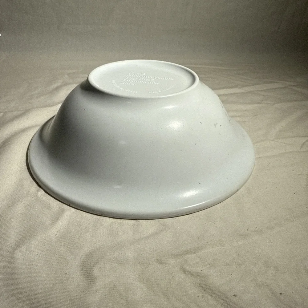 Kellogs Plastic Cereal Bowl Marked‎ Dated 1996 Vintage